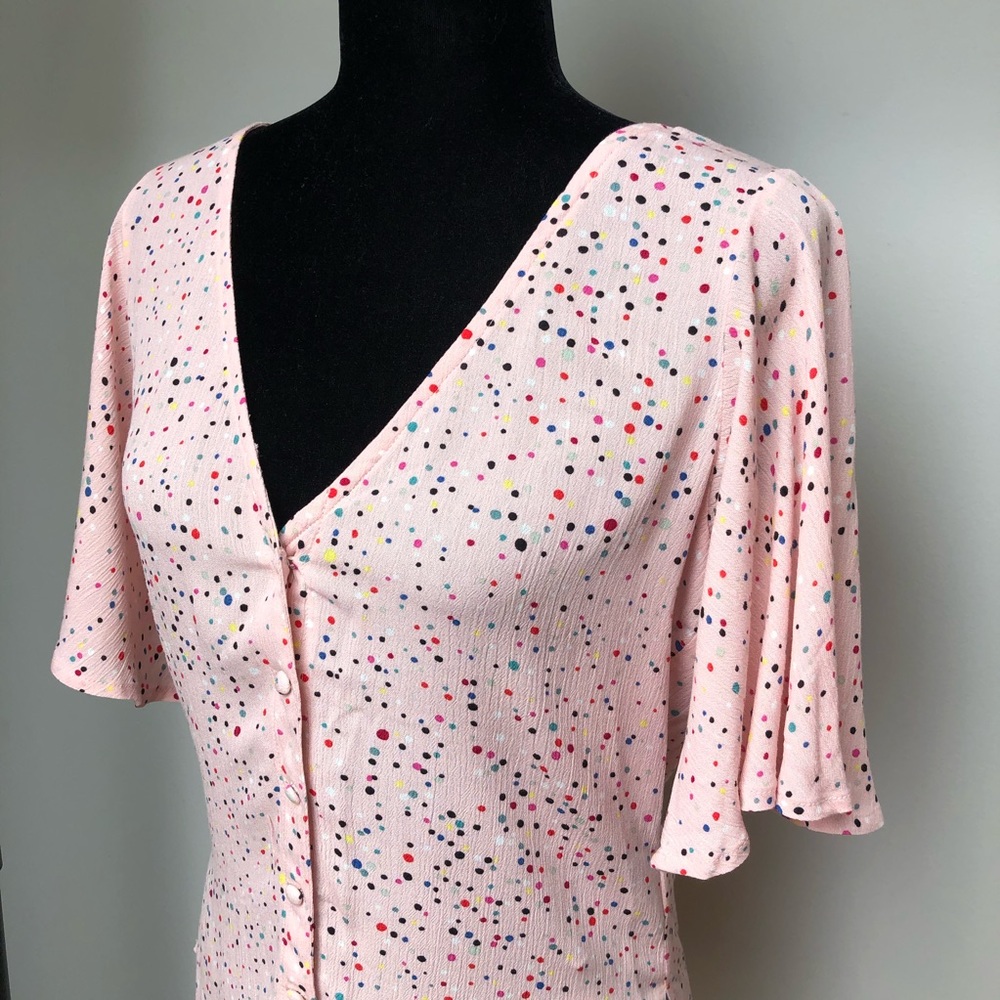 BB Dakota Polka Dot Top